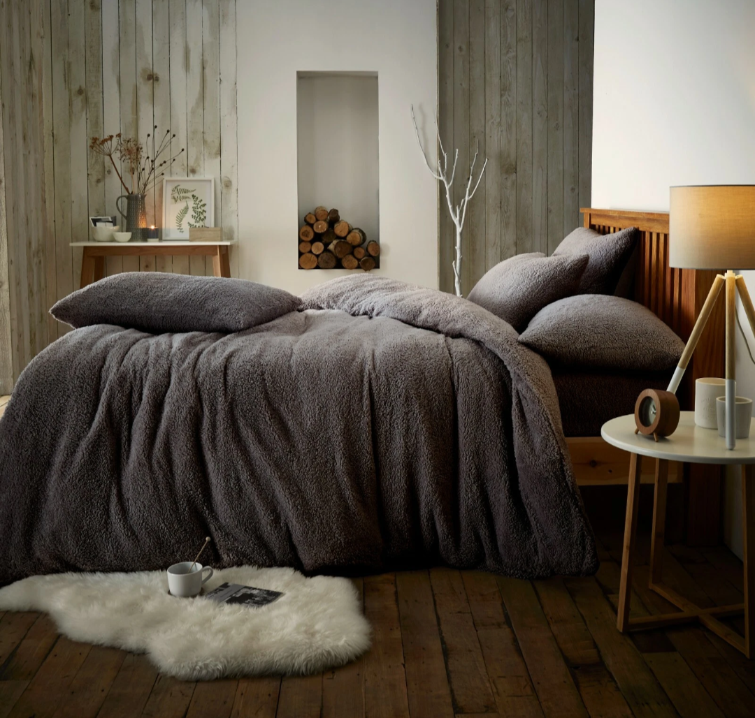 Soft Cozy Teddy Duvet Set