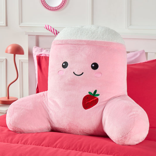 Molly The Milkshake Cuddle Cushion - Pink