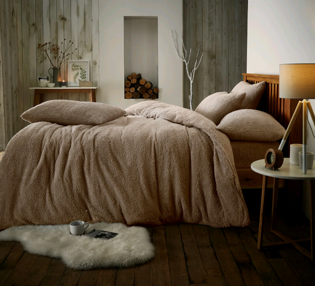 Soft Cozy Teddy Duvet Set