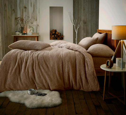 Soft Cozy Teddy Duvet Set