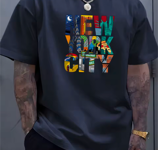 Mens Cotton NYC Tshirt