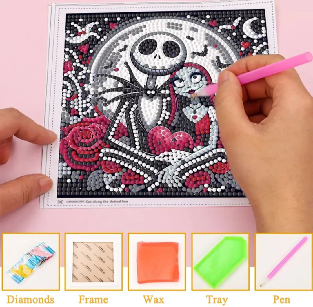 NBC Jack and Sally Diamond Painting Kit