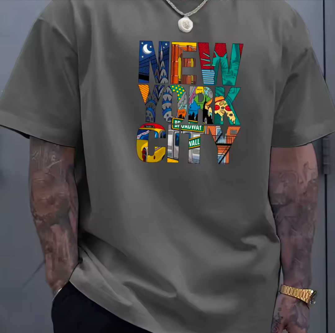 Mens Cotton NYC Tshirt