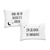 2 Pack Novelty Pillowcases