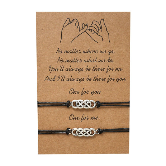 Infinity Friendship Bracelet Set