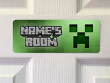 Personalised Metal Bedroom Name Plaque