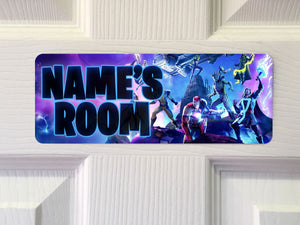 Personalised Metal Bedroom Name Plaque