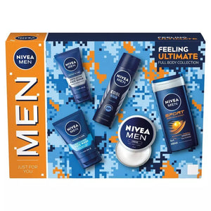 NIVEA Men FEELING ULTIMATE 5 PC Gift Set