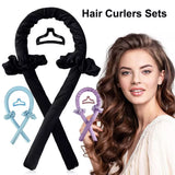 Silk Ribbon Hair Curlers Heatless Curling Rod Headband