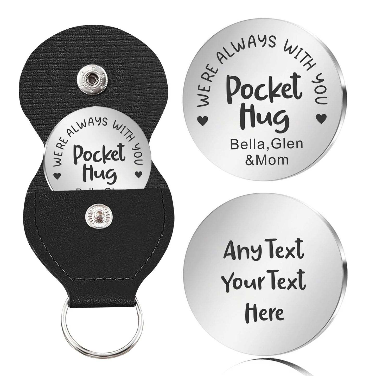 Engraved Pocket Hug For Dads