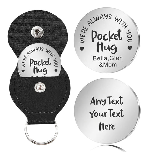 Engraved Pocket Hug For Dads