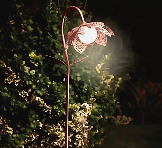 Solar Flower Stake Light LED Garden Light