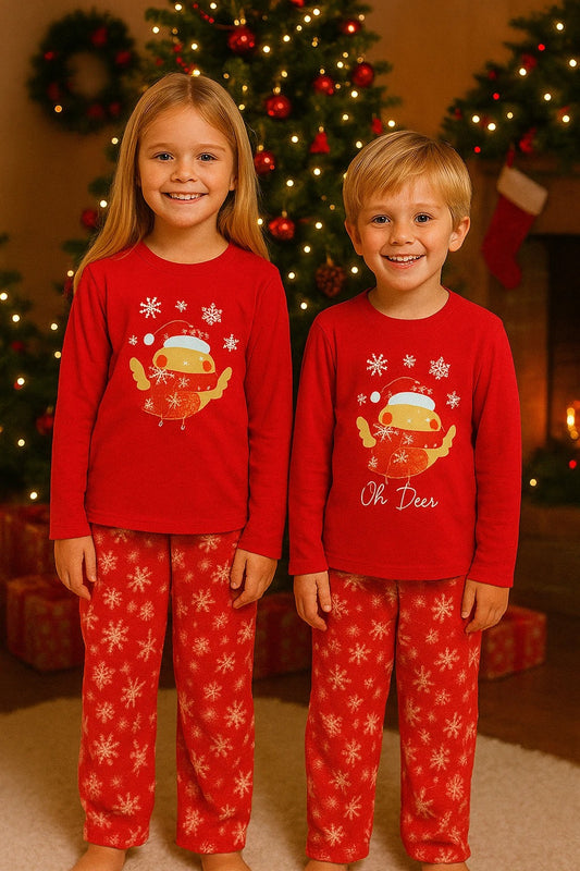 Kids Xmas Pyjamas - Deer