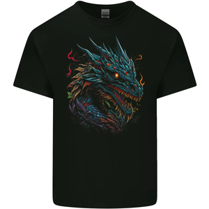 Mythical Dragon Fantasy Mens Cotton T-Shirt