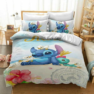 Stitch Scramp & Bird Duvet Set