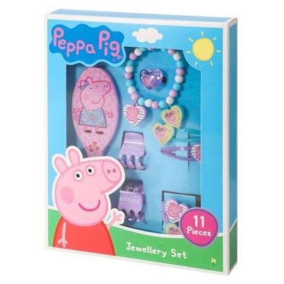 Girls Peppa Pig Beauty Jewellery Set