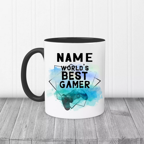 Best Gamer Playstation Controller Personalised Mug