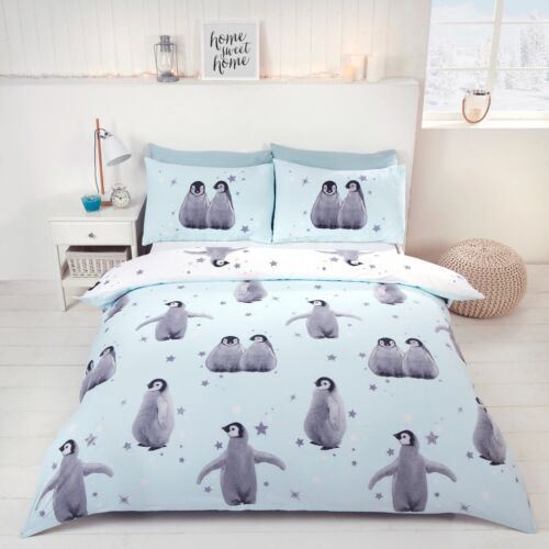 Penguin Starry Duvet Reversible