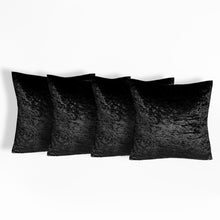 Load image into Gallery viewer, Crushed Velvet Cushion Covers (pack of 4/