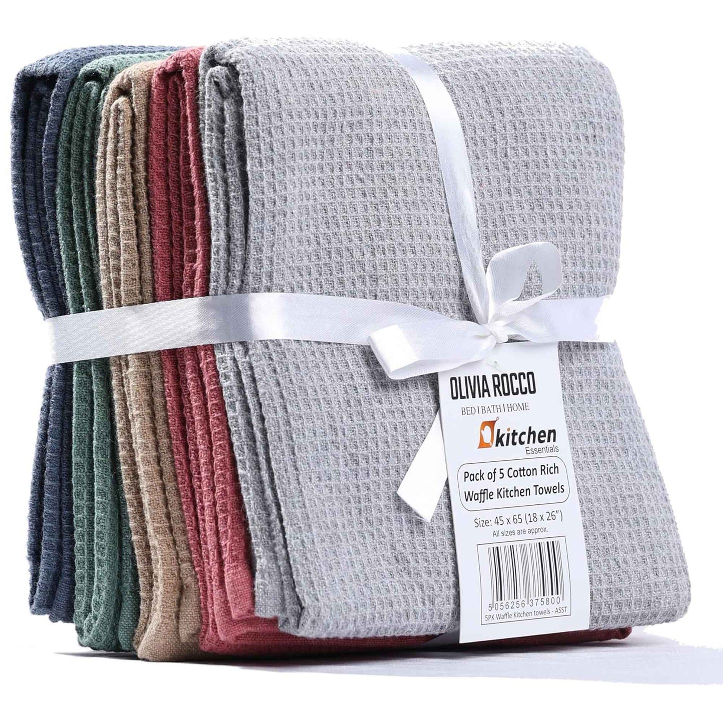 20 Pack Waffle Kitchen Tea Towels