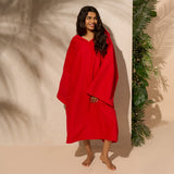 Adult Oversized Changing Poncho Robe