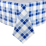 Checked Design Wipe Clean PVC Tablecloth