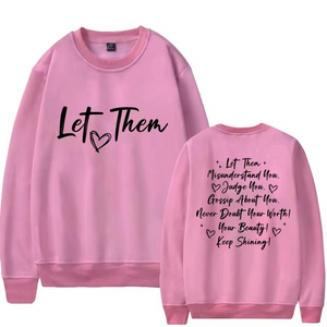 Keep Shining Slogan Sweatshirt