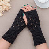 Knitted Hand Warmer Fingerless Gloves