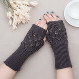 Knitted Hand Warmer Fingerless Gloves