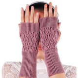 Knitted Hand Warmer Fingerless Gloves