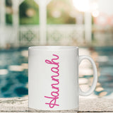 Personalised Name Only Island Inspired Mug