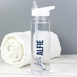 Personalised Sports Name Only Island Water Bottle