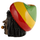 Backflow Incense Burner - Rasta