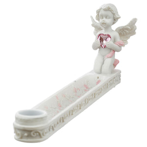 Peace of Heaven Cherub - Follow Your Heart Incense Burner Ashcatcher