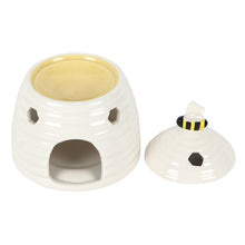 Load image into Gallery viewer, White Beehive Oil / Wax Burner