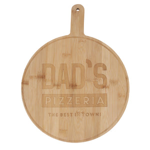 Dad's Pizzeria Wooden Pizza Board