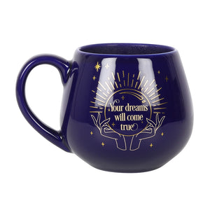 Blue Fortune Teller Colour Changing Mug - Your Dreams will Come True