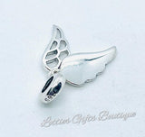 Sterling Silver Angel Wings Charm