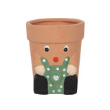 Pot Man Terracotta Plant Pot