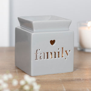 Family Cut Out Oil Burner