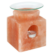 Load image into Gallery viewer, Cube Himalayan Salt Oil Burner