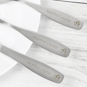 Personalised 3 Piece Fairy Cutlery Set