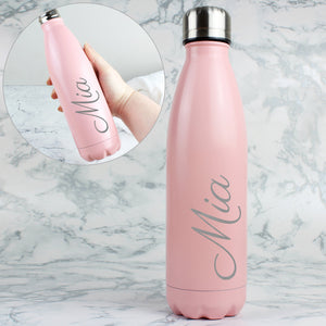 Personalised Metal Insulated Drinks Bottle