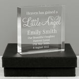 Personalised Little Angel Large Crystal Token