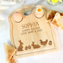 Load image into Gallery viewer, Personalised Spring Egg &amp; Toast Board