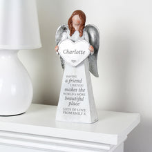 Load image into Gallery viewer, Personalised A Friend Like You Angel Ornament