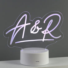 Load image into Gallery viewer, Personalised Name LED Colour Changing Desk Night Light