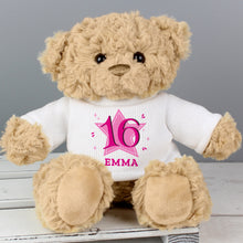 Load image into Gallery viewer, Personalised Big Age Teddy Bear