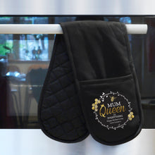 Load image into Gallery viewer, Personalised Queen Bee Oven Gloves