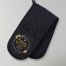 Load image into Gallery viewer, Personalised Queen Bee Oven Gloves